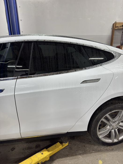 Двері tesla s кришка кляпа стопи ручка бампер tesla с тесла