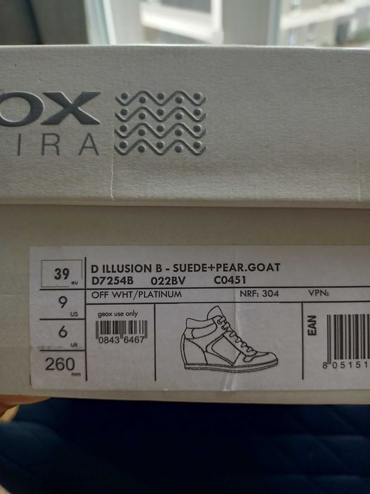 Buty damskie Geox