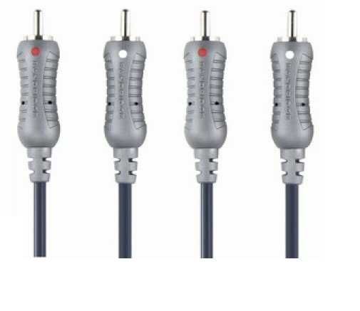 20 x CINCH Bandridge AL423 – Kabel Audio RCA 5m OFC - Nowy / Oryginalne Opakowanie - 20szt