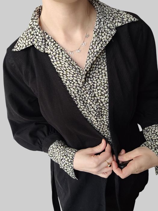 Płaszcz jeansowy Zara S