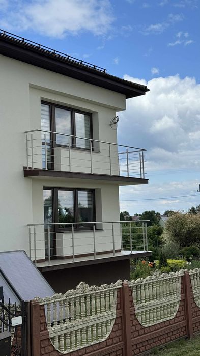 Balustrady nierdzewne, schody zabezpieczenia okienne