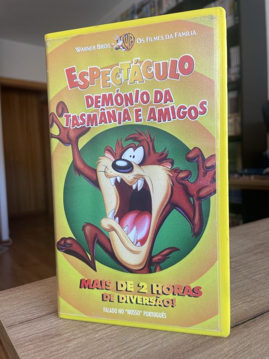 Vhs dupla demonio da tasmania