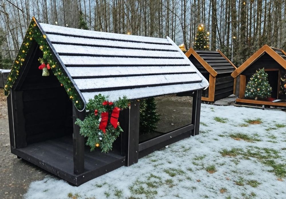 Buda dla psa XXL ocieplana waga 240kg