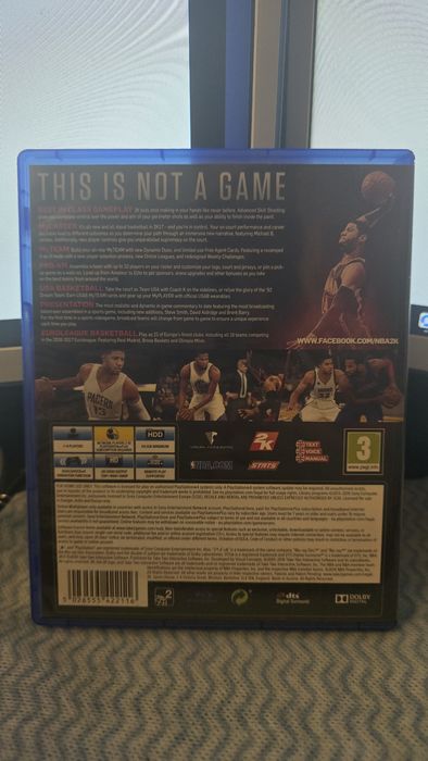 NBA 2K17 ps4 gra