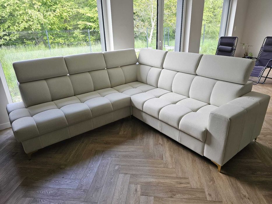 Narożnik KOSTKA Głębokie pikowania