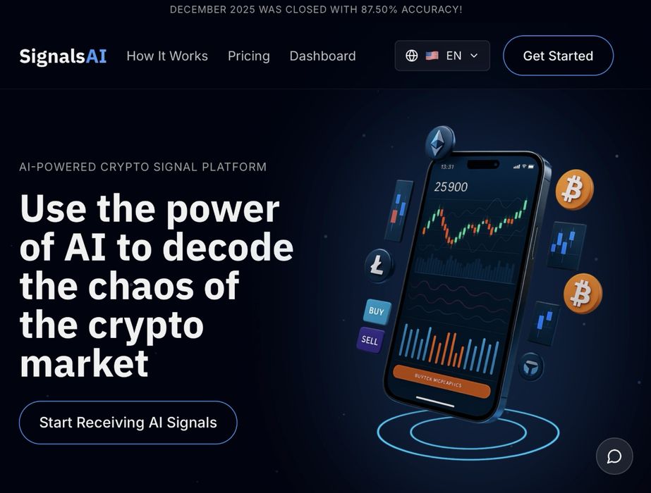Готовый бизнес / Онлайн платформа для трейдеров на основе ИИ