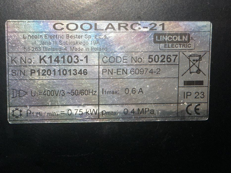 Spawarka tig Lincoln 300tpx