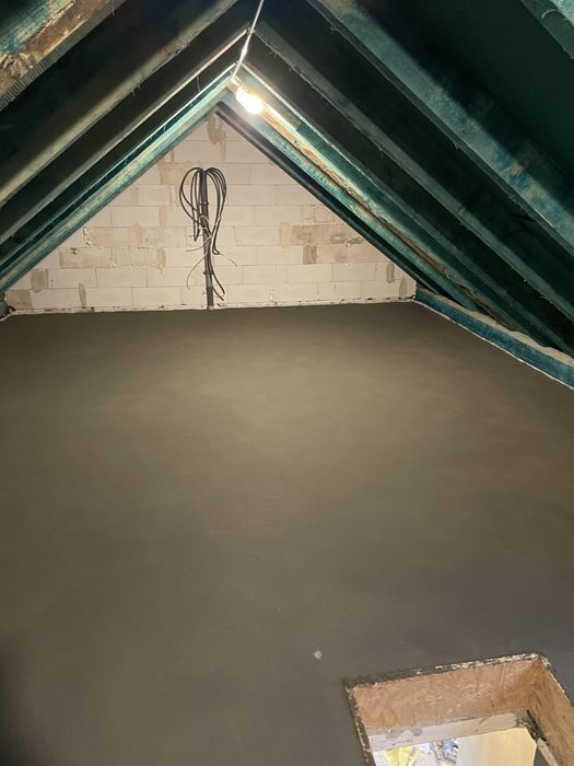 Wylewki maszynowe, styrobeton.