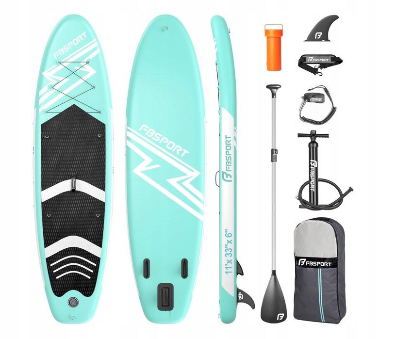 Fbsport Dmuchana Deska Sup, Deska Do Wiosłowania Na Stojąco 15 Cm