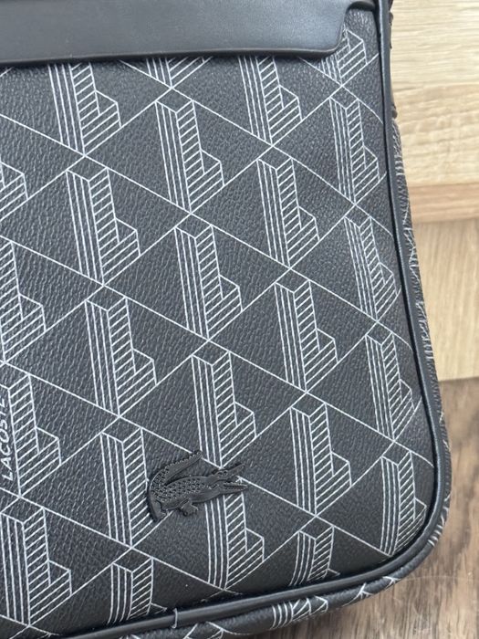 Сумка Lacoste Monogram | Crossbody Bag | мессенджер | лакоста лакосте