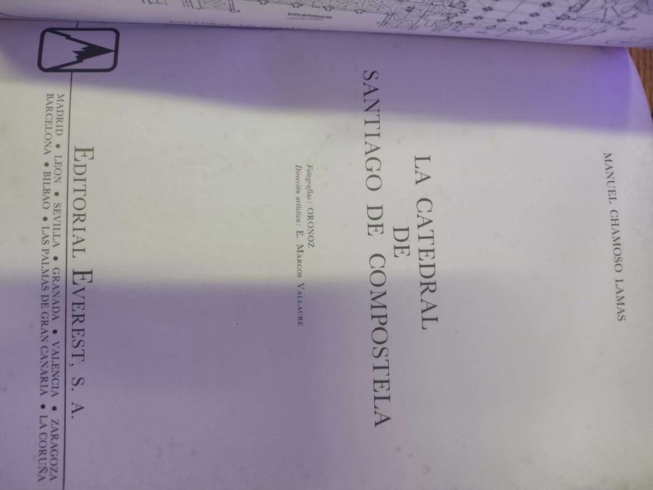 Livro La Catedral de Santiago de Compostela de  Manuel Chamoso Lamas