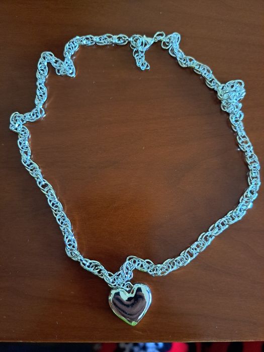Colar com coração