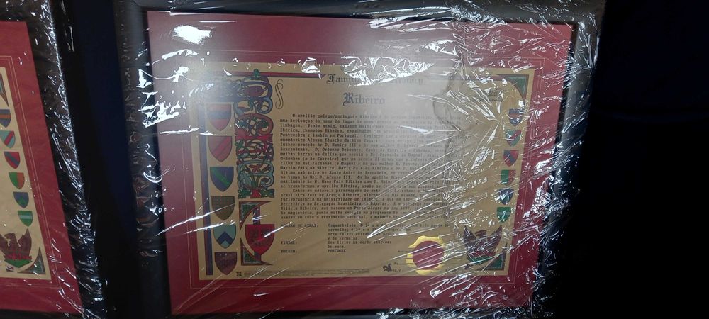 quadros com nome de familia