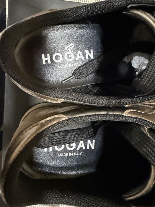 Кроссовки Hogan бежевые