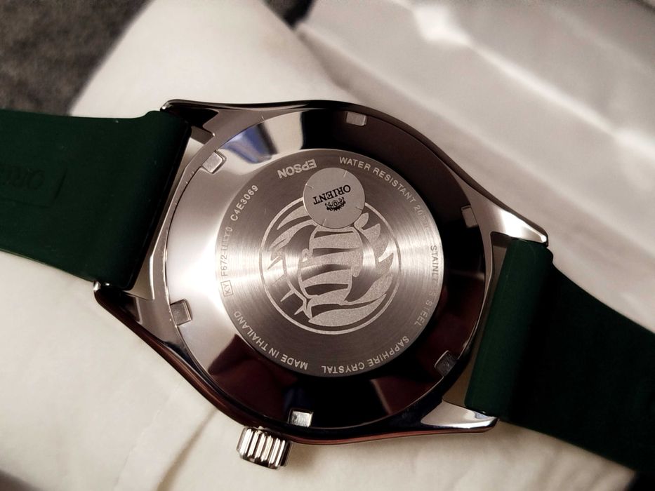 40 мм Orient Mako Sports RA-AC0Q11E30B скло сапфір механіка годинник