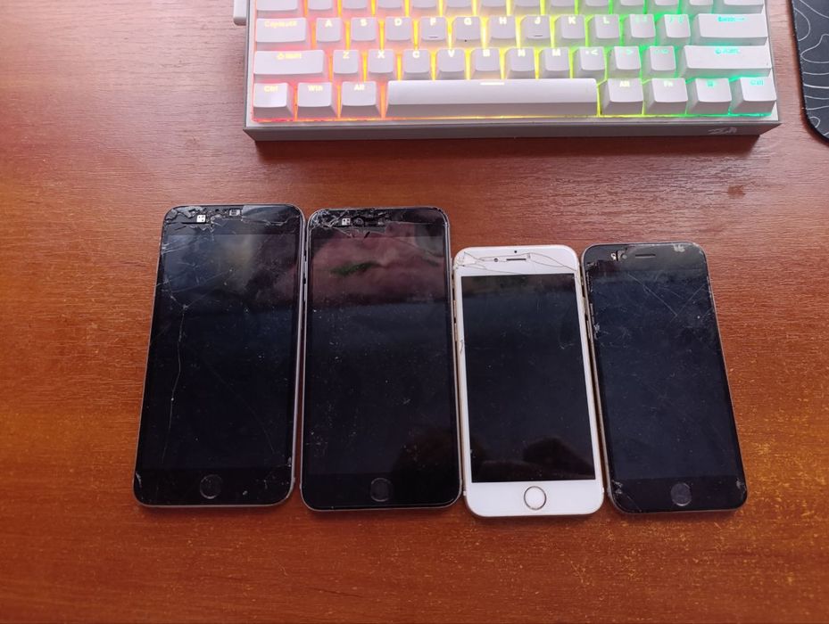 Лот Айфонів 6s plus+ 6s Вмикаються БЕЗ iCloud, На запчастини або під відновлення iPhone