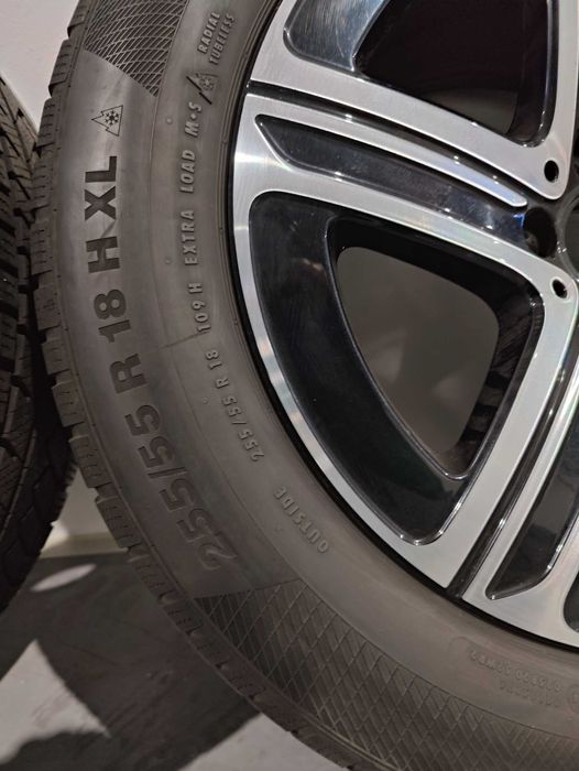 conjunto 4 jantes e pneus Mercedes GLC 300 novos 255/55/R18