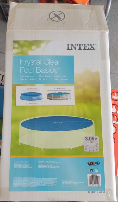 NOWY -basen ogrodowy + pompa + mata ochronna