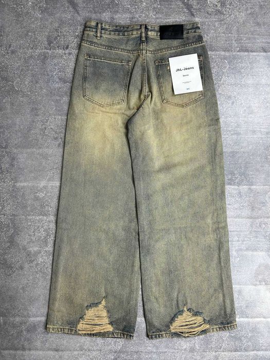Джинси baggy faded jeans archive opium distressed archive джинсы