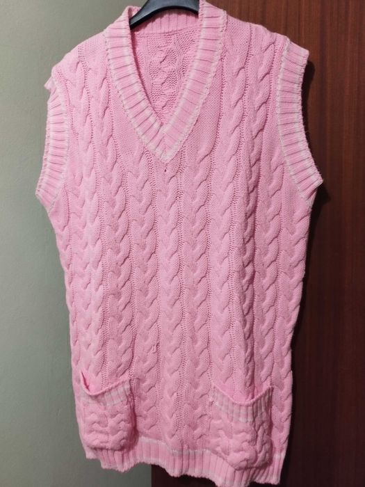 Pink Knitted Vest64752403459971122