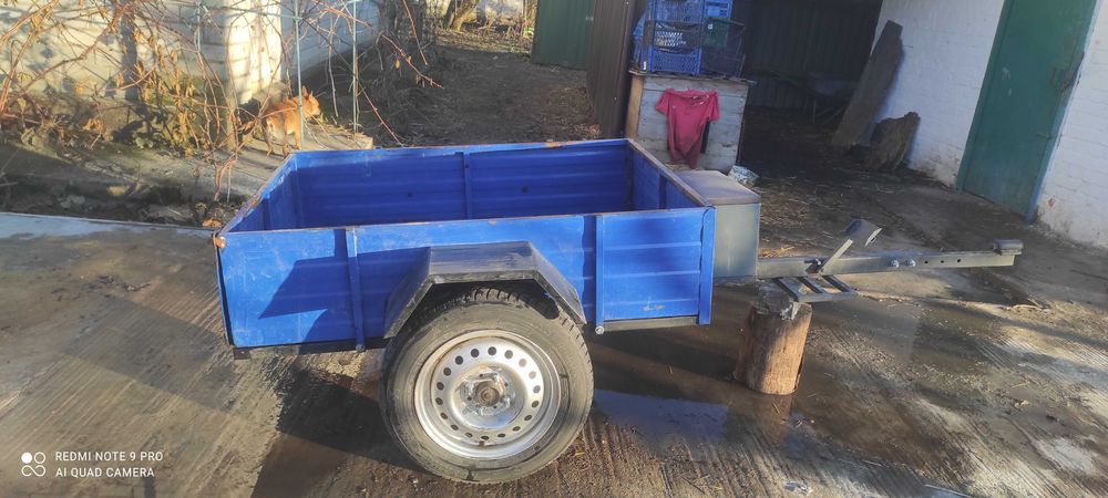 Причіп до мотоблока .