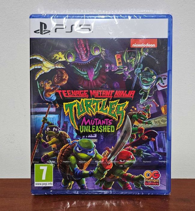 Teenage Mutant Ninja Turtles Mutants Unleashed PS5, selo IGAC