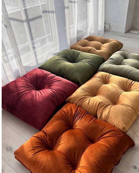 Подушка для сидіння,декоративна,підлогу,підвіконня,крісло,індивідуальн