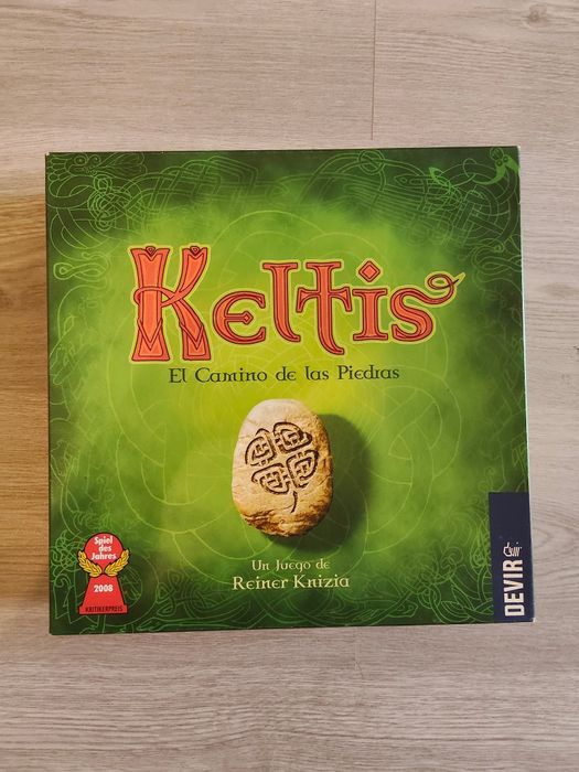 Jogo de tabuleiro Keltis o Caminho das Pedras