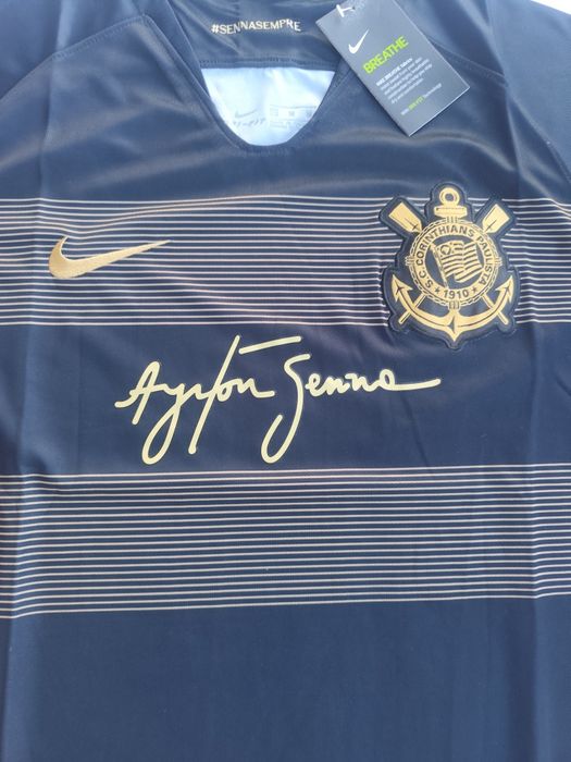 Camisola Corinthians Ayrton Senna