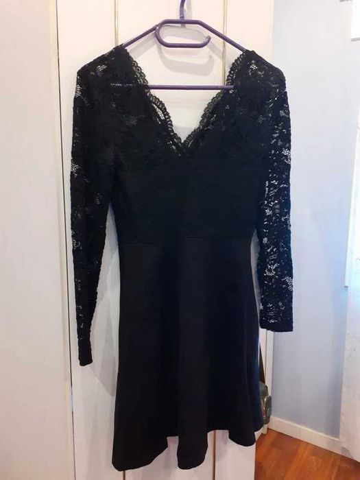 Vestido preto da H&M NOVO