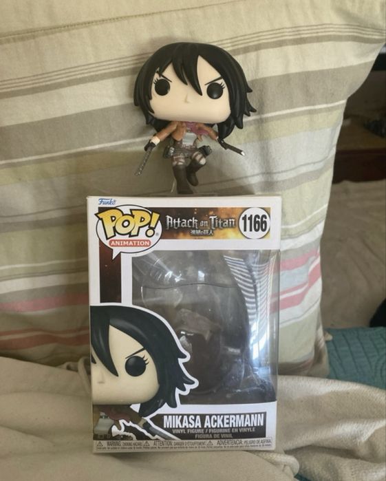 Funko Pop! Mikasa Ackerman (Attack on Titan) Com Caixa