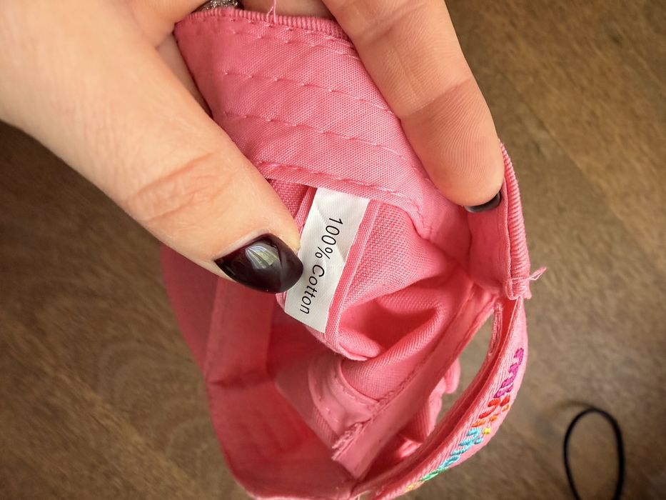 Rozowa czapka z daszkiem minimelts NOWA