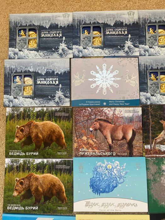 Сувенірні  (буклети) до монет Чорнобиль і другі  опис обмін