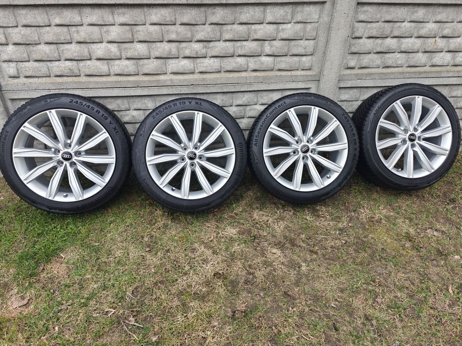 Koła letnie 19cali Audi A6 C8, A7, rozstaw 5x112. Super stan!