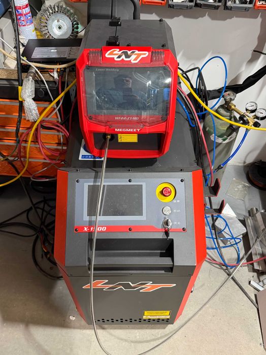 Cobot spawalniczy laserowy 1500W LNT Ręczne programowanie