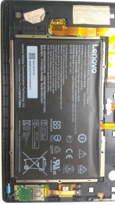 Акумулятор для Lenovo TAB2 A10-70 A10-70F A10-70L/LC TB2-X30F/X30M
