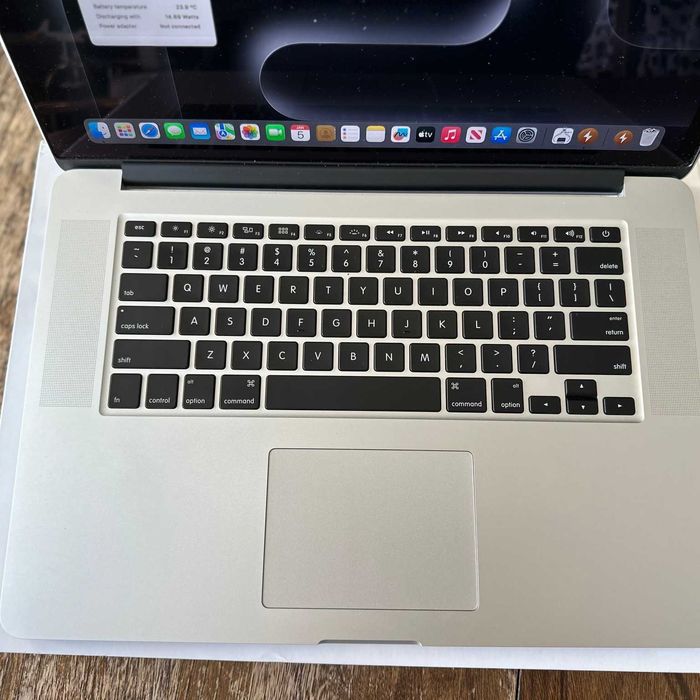 Computador Portátil Apple MacBook Pro 15 Retina A1398