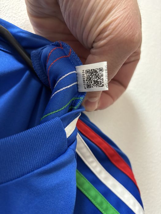 Футбольна футболка збірної Італії. Adidas italy. 2024 HOME jersey