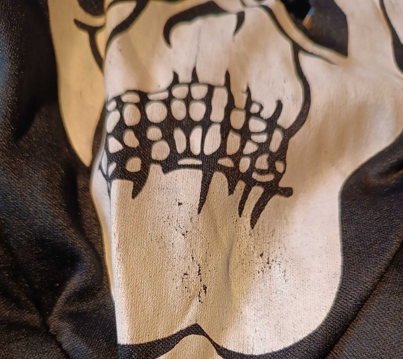 Maska do przebrania  CZASZKA  z materiału