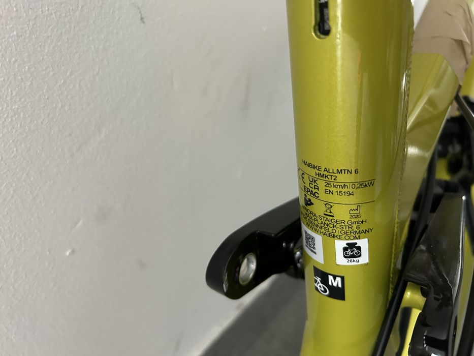 Haibike ALLmnt 6 i800. Wh rama silnik bosch 5 generacji