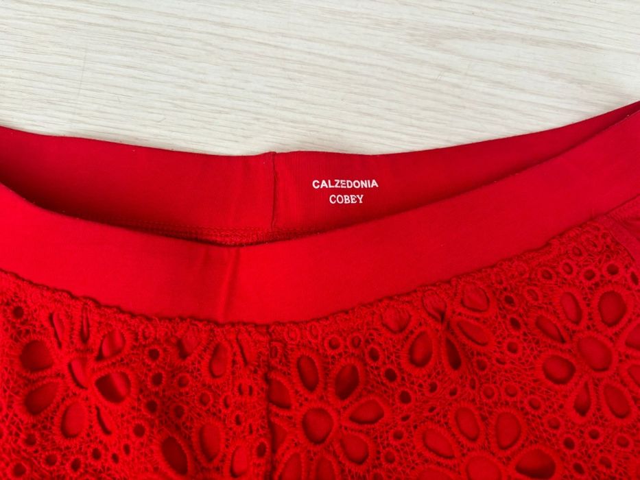 Calções vermelhos