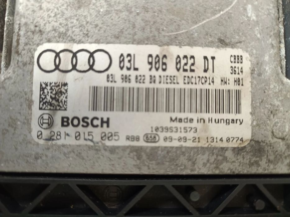 centralina audi A3 2.0TDI 170cv CBB centralina centralina 03L 906 022
