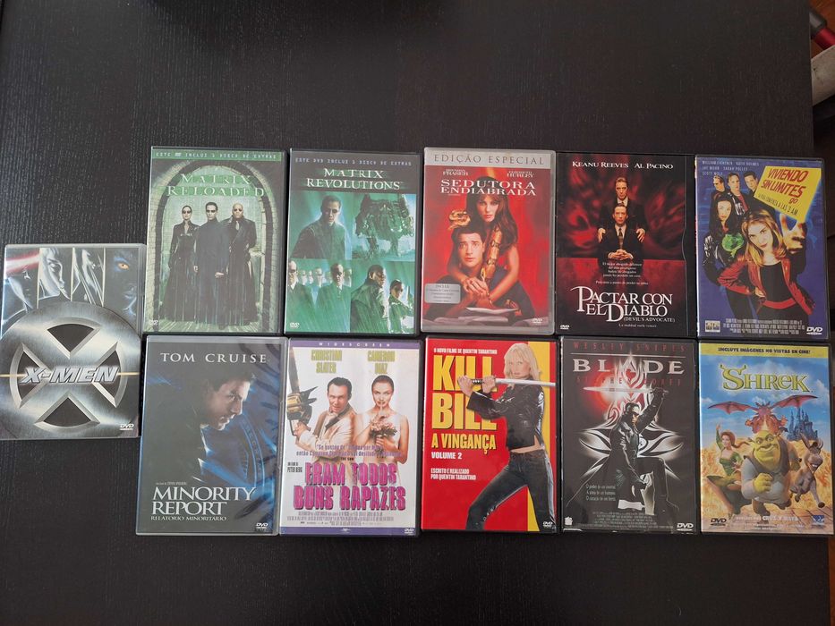 11 DVD's Originais - Venda conjunta apenas