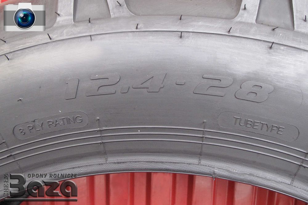 BAZĄ Opona 12.4-28 Kabat Polska 8PR C-330 +Tani Kurier Promocja 2026 !