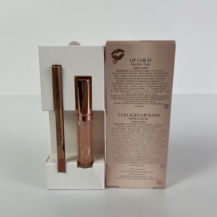 Набір для пухких губ Charlotte Tilbury олівець + блиск