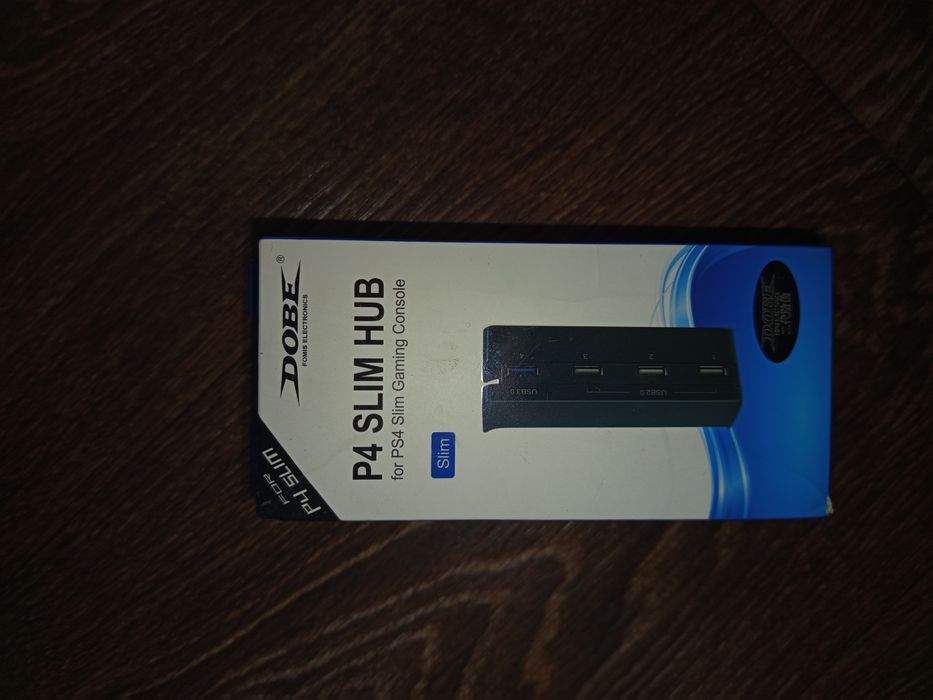 Новий USB розгалужувач для PS4 Slim. Хаб DOBE