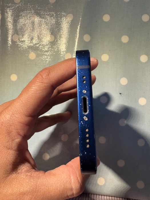 iPhone 12 Mini 128GB Azul | Bateria 100% | Caixa e Extras | Bem Estimado