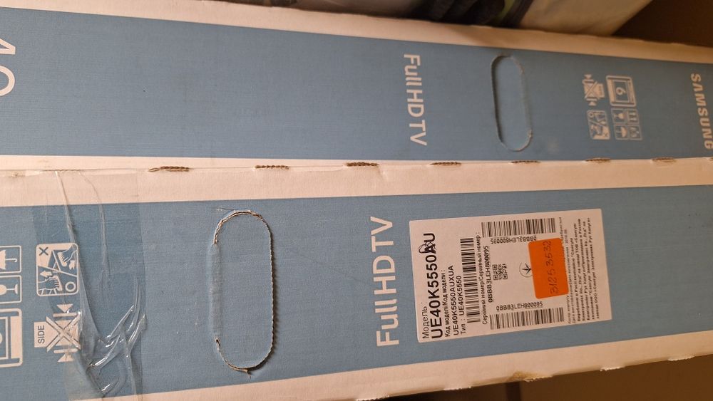 Телевизор LED Samsung UE40K5550AU сорок дюймов очень тонкий (102см)