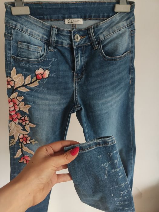 Jeansy Casadei rozm. S Made in Italy