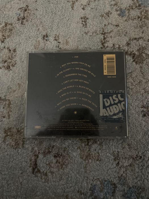 CD Michael Jackson434731287094896642